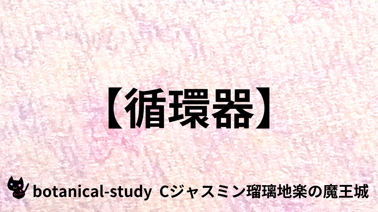 アロマハーブ循環器＠botanical-study.com
