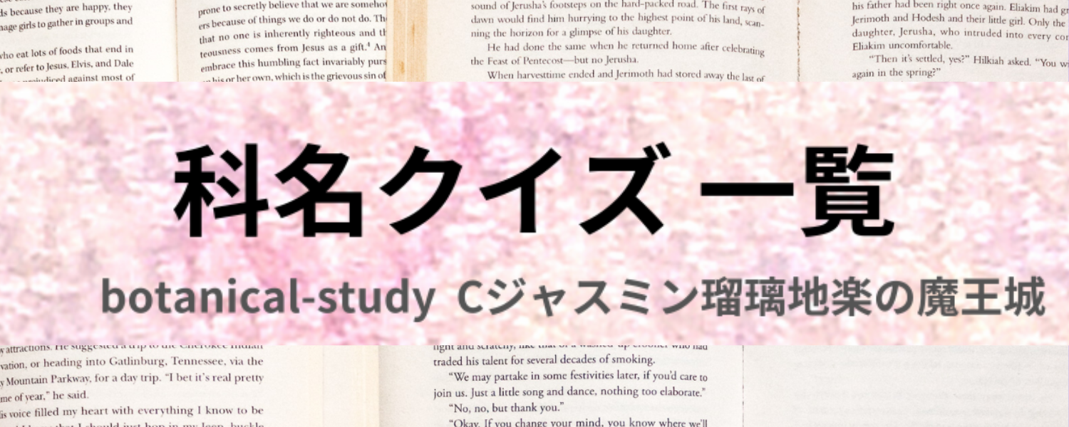 アロマハーブ科名別アロマハーブ辞典＠botanical-study.com
