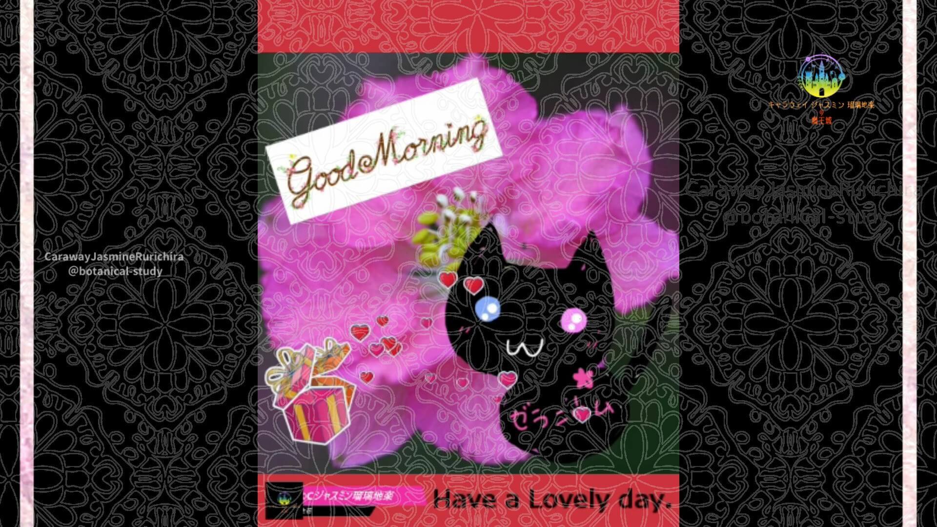 4月19日誕生花ラークスパー by Cジャスミン瑠璃地楽 | botanical-study.com
