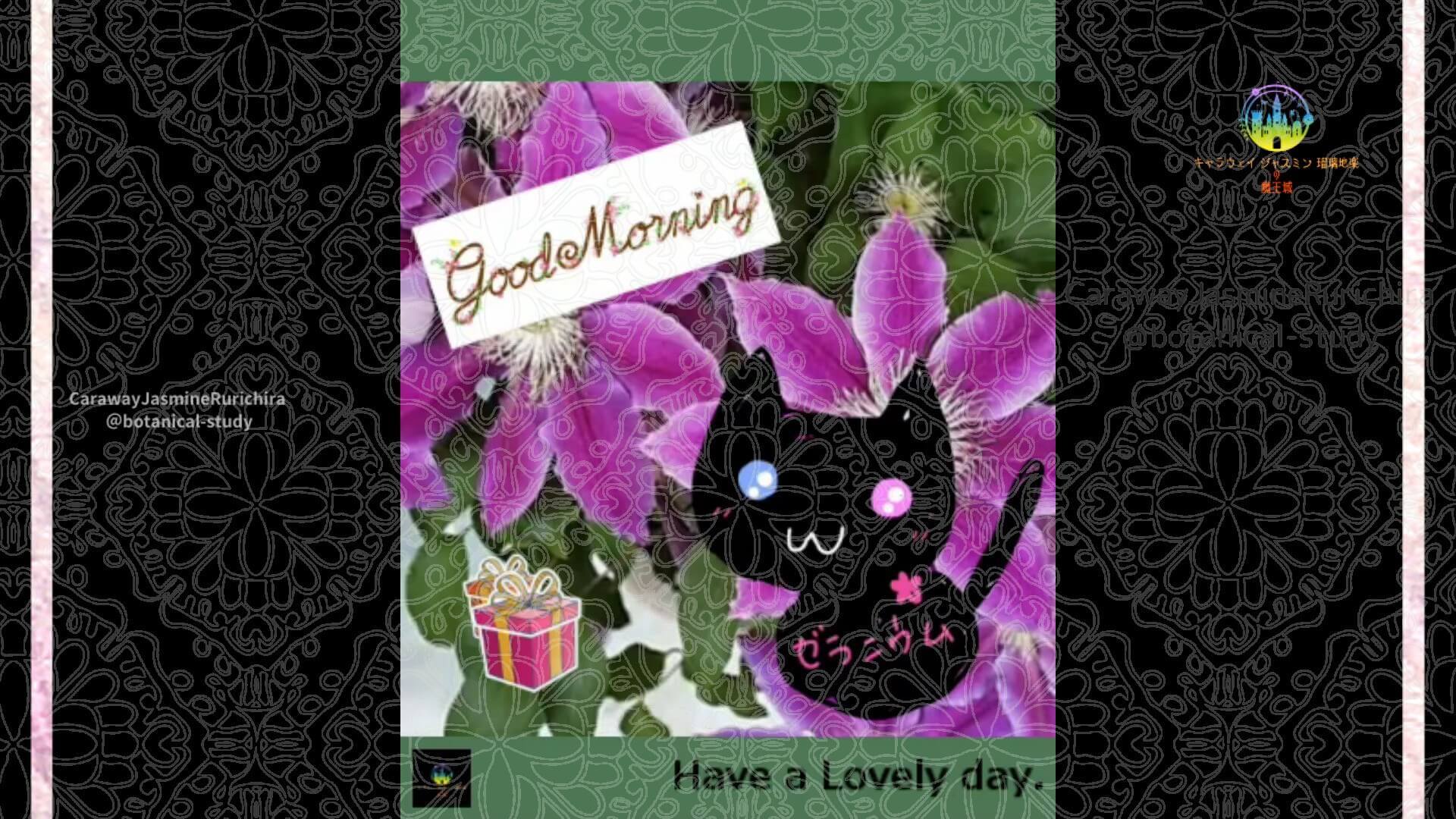 5月3日誕生花クレマチス by Cジャスミン瑠璃地楽 | botanical-study.com