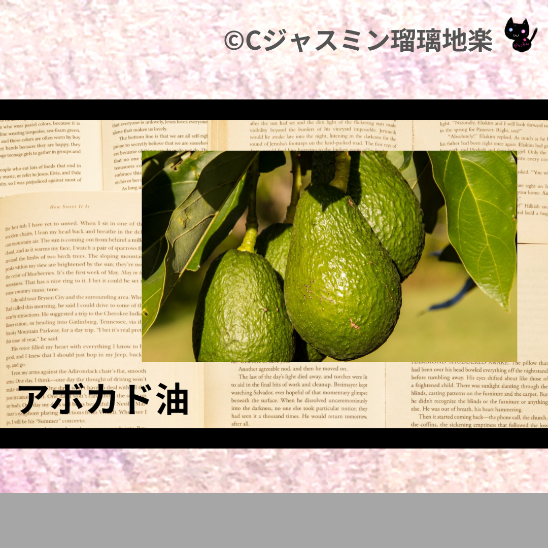 アボカド油(基材)＠botanical-study.com