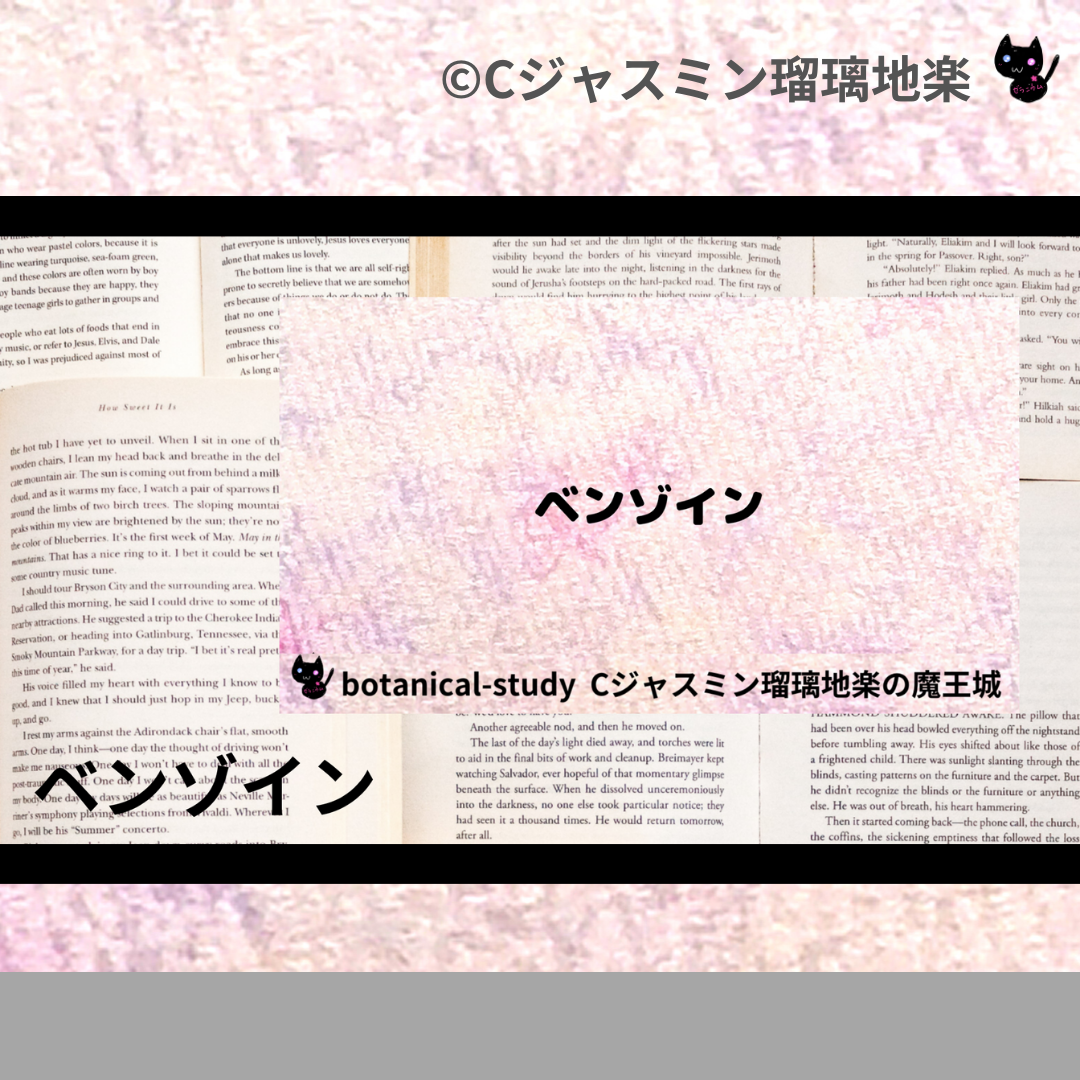 ベンゾイン(精油)＠botanical-study.com