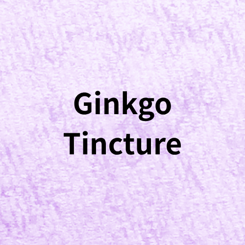 Ginkgo Tincture Quiz(Base Materials)＠botanical-study.com