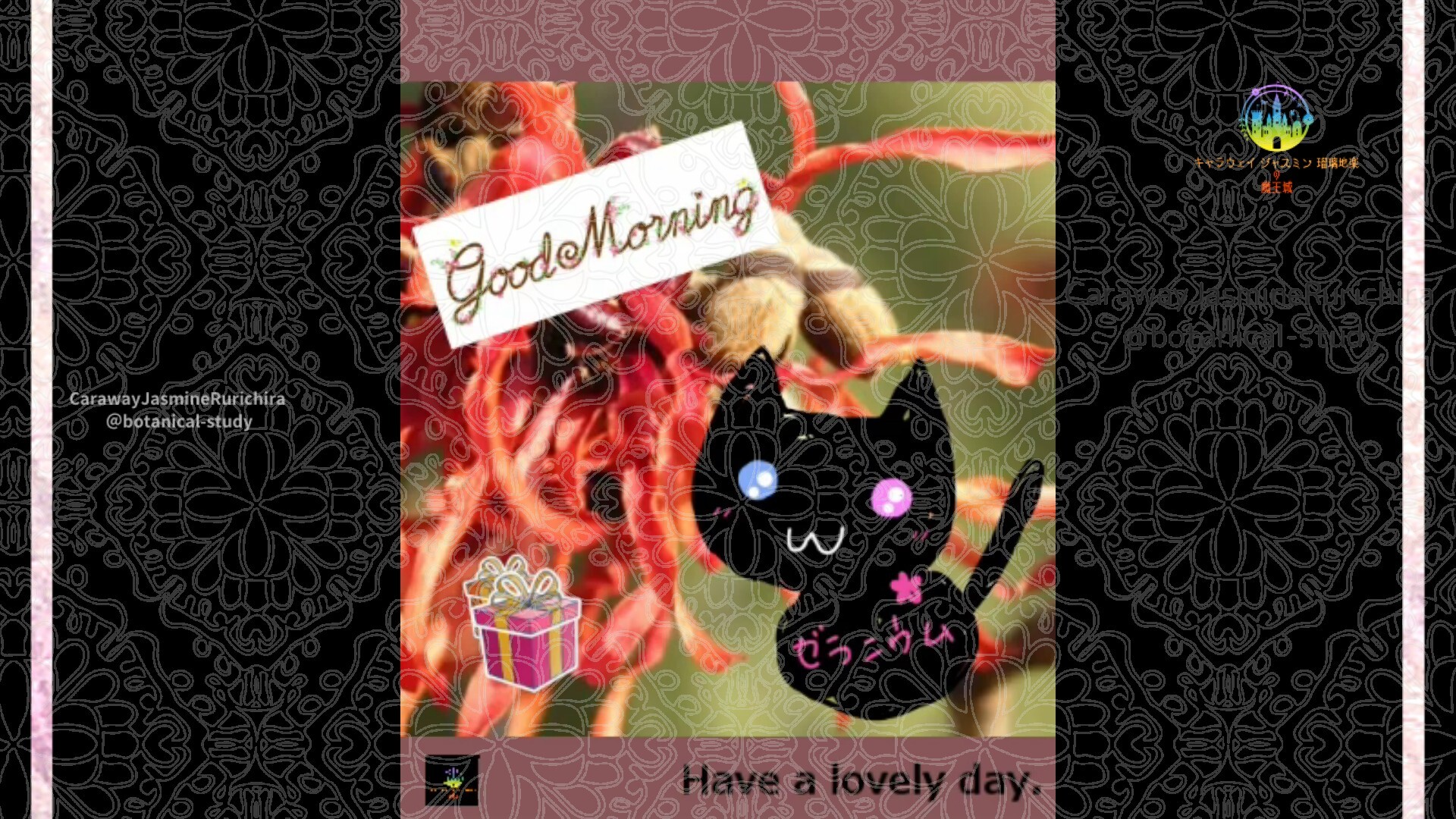 1月6日誕生花マンサクby Cジャスミン瑠璃地楽 | botanical-study.com