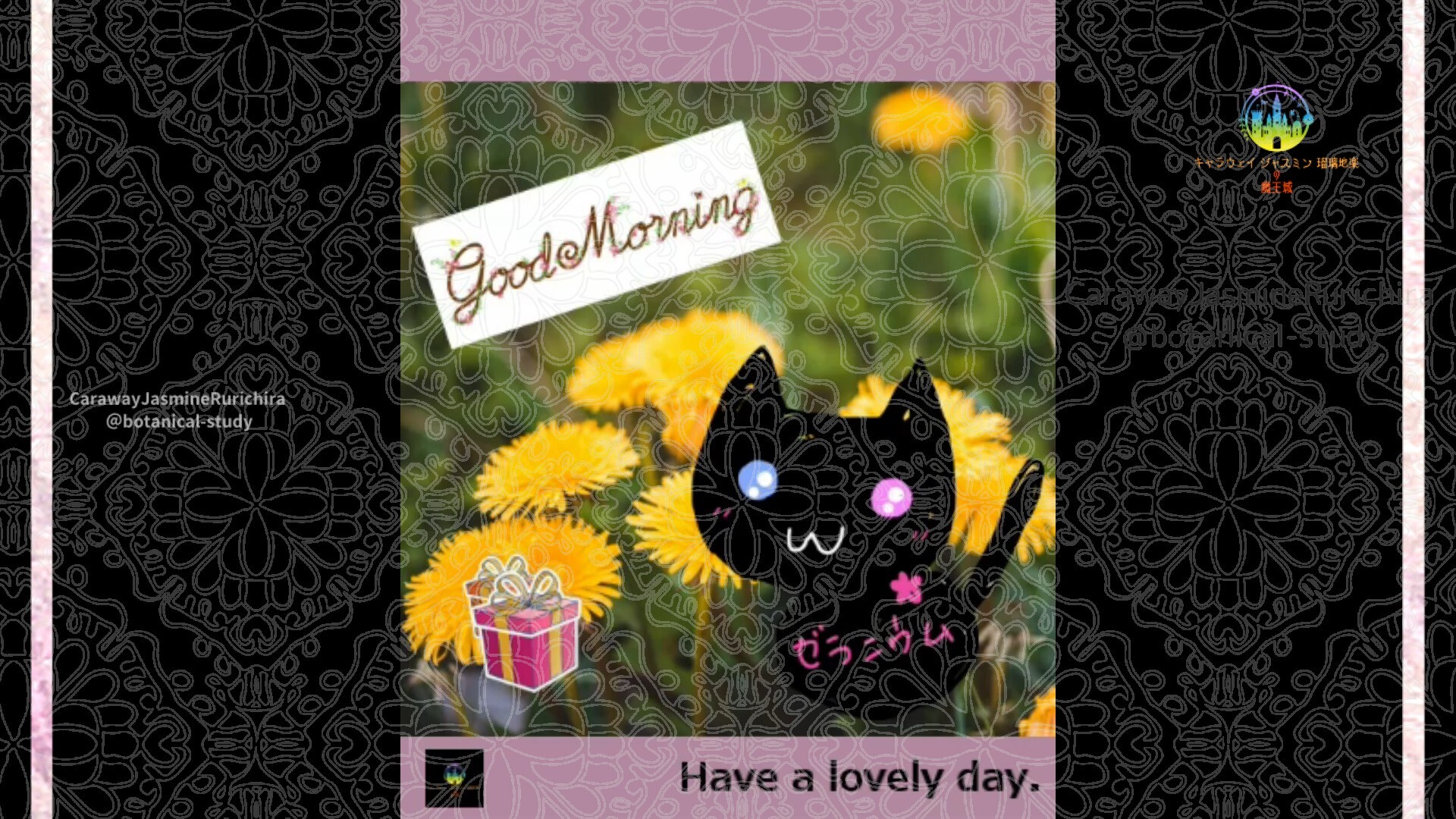 2月18日誕生花タンポポby Cジャスミン瑠璃地楽 | botanical-study.com